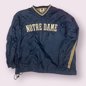 notre dame windbreaker